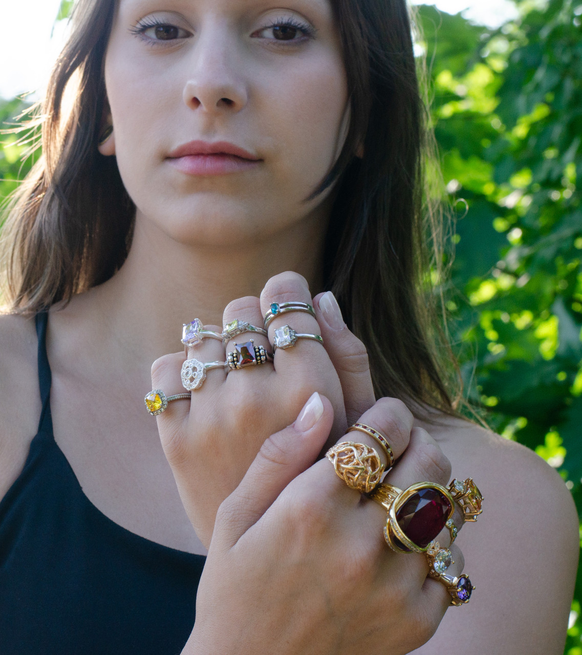 TWENTY FIVE FOR ONE Gold- Surprise Mix of 25 Fashion Rings for