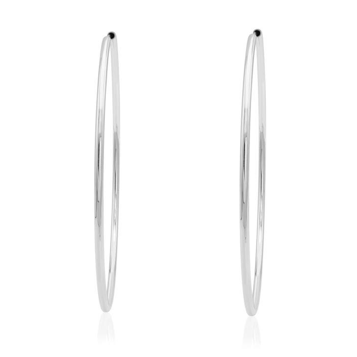 Amazon.com: Sterling Silver Hoop Earrings - Extra Large 3 inch Thin Hoops -  Elegant Jewelry - Fashion XL Earrings - Lightweight Hoops. Fashion Earrings,  Everyday Hoops in Sterling Silver - Delicate Hoops : Handmade Products