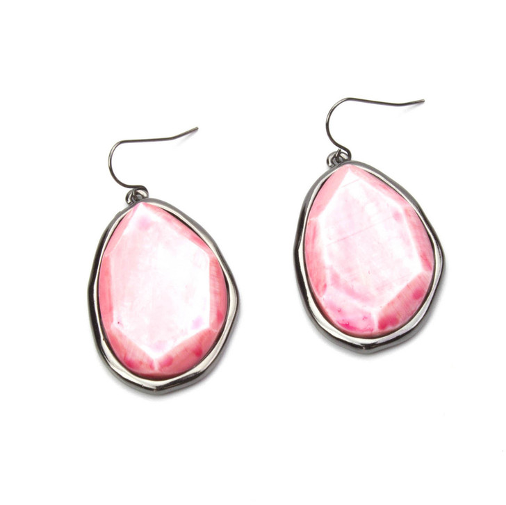 Peach Picking in the Park Earrings