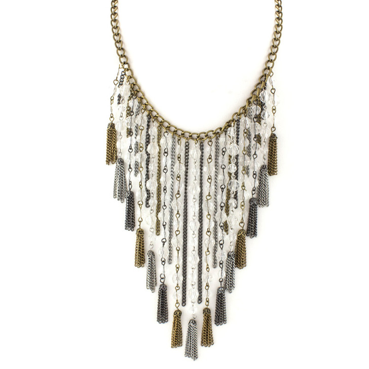 Free Fall Bib Necklace