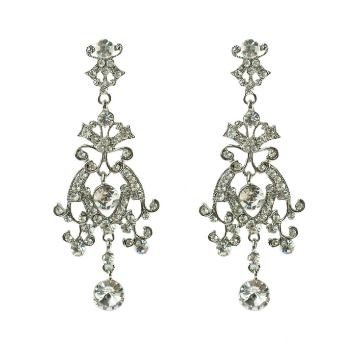 Versailles Chandelier Crystal Earrings