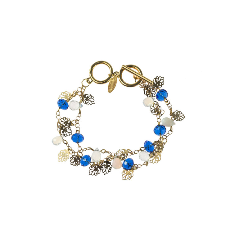 Jewels of Versailles Genuine Opal Quartz Bracelet