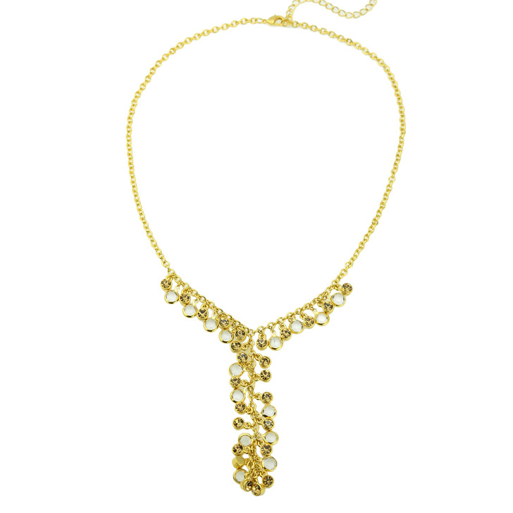 Y-necklace-gold-beads-and-crystals