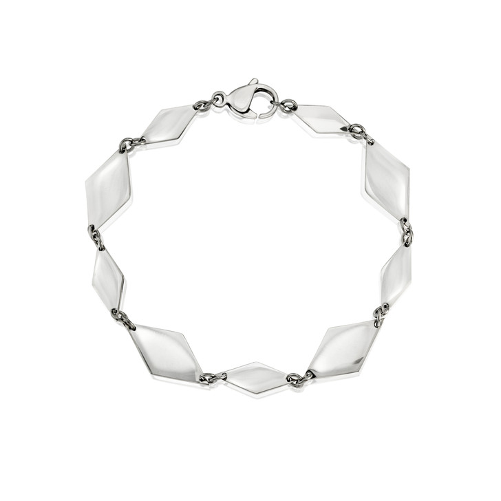 Mirror Image Stainless Steel Bracelet