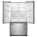 36-inch Wide French Door Refrigerator with Water Dispenser - 25 cu. ft. WRF535SWHZ