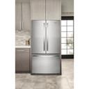 36-inch Wide French Door Refrigerator with Water Dispenser - 25 cu. ft. WRF535SWHZ