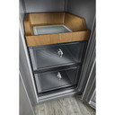 Kitchenaid® 19.4 cu. ft. 36-inch wide Counter-Depth 4-Door Refrigerator with PrintShield™ Finish KRQC506MPS