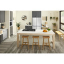 Kitchenaid® 19.4 cu. ft. 36-inch wide Counter-Depth 4-Door Refrigerator with PrintShield™ Finish KRQC506MPS