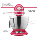 Kitchenaid® 2023 Colour of the Year Hibiscus Stand Mixer KSM195PSHI