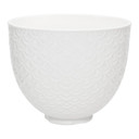 Kitchenaid® 5 Quart White Mermaid Lace Ceramic Bowl KSM2CB5TWM
