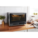 Kitchenaid® Dual Convection Countertop Oven with Air Fry and Temperature Probe KCO224BM