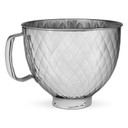 KitchenAid® 5 Quart Tilt Head Quilted Stainless Steel Bowl KSM5SSBQB
