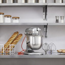 Kitchenaid® NSF Certified® Commercial Series 8 Quart Bowl-Lift Stand Mixer with Stainless Steel Bowl Guard KSMC895CU