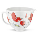 Kitchenaid® 5 Quart Poppy Ceramic Bowl KSM2CB5PPY