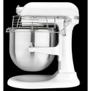 Kitchenaid® NSF Certified® Commercial Series 8-Qt Bowl Lift Stand Mixer with Stainless Steel Bowl Guard KSMC895WH