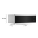 Kitchenaid® Smart Low Profile Microwave Hood Combination with Dual Fan Ventilation YKMML550RPS