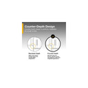 Whirlpool® 36-inch Counter Depth Side-by-Side Refrigerator with TruCool™ System WRSC5536RZ