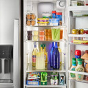 Whirlpool® 36-inch Counter Depth Side-by-Side Refrigerator with Prep &amp; Store Bins WRSC6536RZ