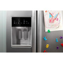 Whirlpool® 36-inch Counter Depth Side-by-Side Refrigerator with Prep &amp; Store Bins WRSC6536RZ