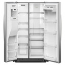 Whirlpool® 36-inch Counter Depth Side-by-Side Refrigerator with Prep &amp; Store Bins WRSC6536RZ