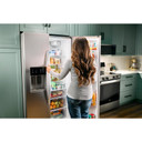 Whirlpool® 36-inch Counter Depth Side-by-Side Refrigerator with Prep &amp; Store Bins WRSC6536RZ