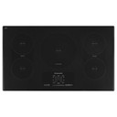 OPEN BOX of Kitchenaid® 36-Inch 5-Element Induction Cooktop, Architect® Series II KICU569XBL
