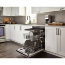 OPEN BOX of Whirlpool® 24” Stainless Steel Dishwasher with AI Intelligent Wash System - 47 dBA WDT750SAKZV_FE0305726