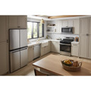 OPEN BOX of Whirlpool® 24” Stainless Steel Dishwasher with AI Intelligent Wash System - 47 dBA WDT750SAKZV_FE0305726