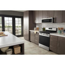 OPEN BOX of Whirlpool® 1.1 cu. ft. Low Profile Microwave Hood Combination YWML35011KS_TRB0713596