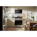 OPEN BOX of Whirlpool® 30-inch Gas Range with Air Cooking Technology, No Preheat Air Fry and Air Baking and Self Clean WFGS5030RZ_RD5022521