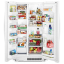 OPEN BOX of Whirlpool® 36-inch Wide Side-by-Side Refrigerator - 25 cu. ft. WRS315SNHW_HRC4718420