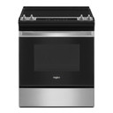 OPEN BOX of 4.8 Cu. Ft. Whirlpool® Electric Range with Frozen Bake™ Technology YWEE515S0LS_RD3817200