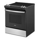 OPEN BOX of 4.8 Cu. Ft. Whirlpool® Electric Range with Frozen Bake™ Technology YWEE515S0LS_RD3817200