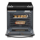 OPEN BOX of 4.8 Cu. Ft. Whirlpool® Electric Range with Frozen Bake™ Technology YWEE515S0LS_RD3817200