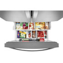 OPEN BOX of Whirlpool® 36-inch Wide French Door Refrigerator - 27 cu. ft.WRF757SDHZ_KD5014794