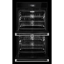 Jennair® NOIR™ 30" Double Wall Oven with V2™ Vertical Dual-Fan True Convection with Advanced Temperature Precision JOEDC730RM