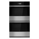 Jennair® NOIR™ Double Wall Oven with V2™ Vertical Dual-Fan True Convection with Advanced Temperature Precision JOEDC730RM