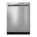 Jennair® Pocket Handle 24" Built-In Dishwasher with Precise Fit 3rd Rack for Cutlery with Plasma Coating, 39 dBA JDTS3924SP