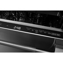 Jennair® Pocket Handle 24" Built-In Dishwasher with Precise Fit 3rd Rack for Cutlery with Plasma Coating, 39 dBA JDTS3924SP