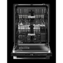 Jennair® RISE™ 24" Built-In Dishwasher with Precise Fit 3rd Rack for Cutlery with Plasma Coating, 39 dBA JDTS3924SL Jennair® RISE™ 24" Built-In Dishwasher with Precise Fit 3rd Rack for Cutlery with Plasma Coating, 39 dBA JDTS3924SL