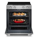 Kitchenaid® 5.3 Cu. Ft. Slide-in Electric Range with Two Even-Heat™ Hyper Elements and Convection Cooking Modes YKSES530SPS