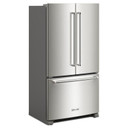 OPEN BOX Kitchenaid® 20 cu. ft. 36-Inch Width Counter-Depth French Door Refrigerator with Interior Dispense KRFC136RPS*