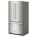 OPEN BOX Kitchenaid® 20 cu. ft. 36-Inch Width Counter-Depth French Door Refrigerator with Interior Dispense KRFC136RPS*