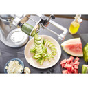 Kitchenaid® 7 Blade Spiralizer Plus with Peel, Core and Slice KSM2APC