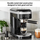 Kitchenaid® Metal Semi-Automatic Espresso Machine KES6503OB Kitchenaid® Metal Semi-Automatic Espresso Machine KES6503OB
