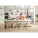 OPEN BOX Kitchenaid® 23.8 cu. ft. 36" Counter-Depth French Door Platinum Interior Refrigerator with PrintShield™ Finish KRFC704FPS