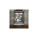 Kitchenaid® Third Level Utensil Rack Dishwasher with 30+ Total Wash Jets in PrintShield™ Finish, 47 dBA KDTS224SPS