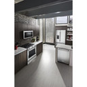 OPEN BOX Kitchenaid® 23.8 cu. ft. 36" Counter-Depth French Door Platinum Interior Refrigerator with PrintShield™ Finish KRFC704FPS***