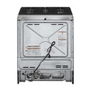 OPEN BOX Kitchenaid® 30-Inch 5 Burner Front Control Gas Convection Range with Baking Drawer KSGB900ESS