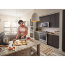 OPEN BOX Kitchenaid® 30-Inch 5 Burner Front Control Gas Convection Range with Baking Drawer KSGB900ESS